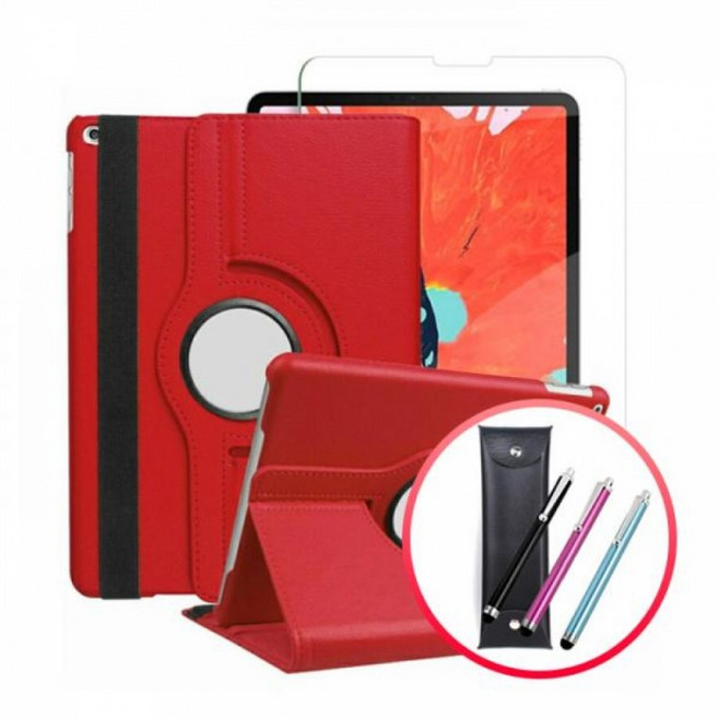 [SOLIST]아이패드 프로12.9 5세대 회전케이스+필름+펜슬세트, 본상품선택, 본상품선택