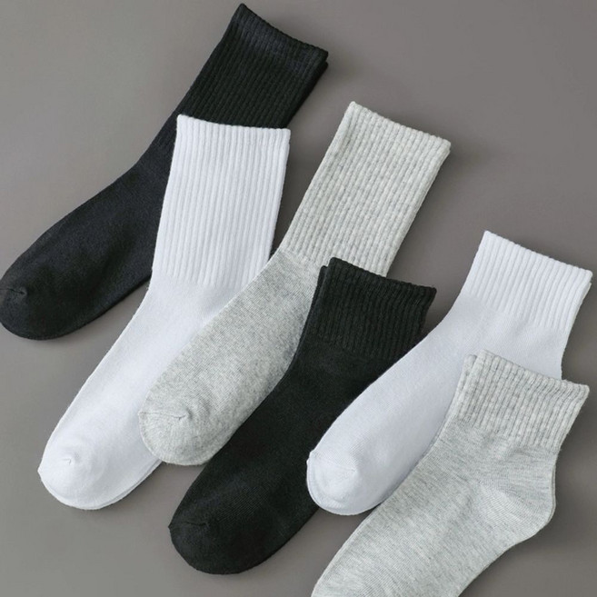 일회용 양말 100켤레 단색 데오도란트 보트 면양말 100컬레
