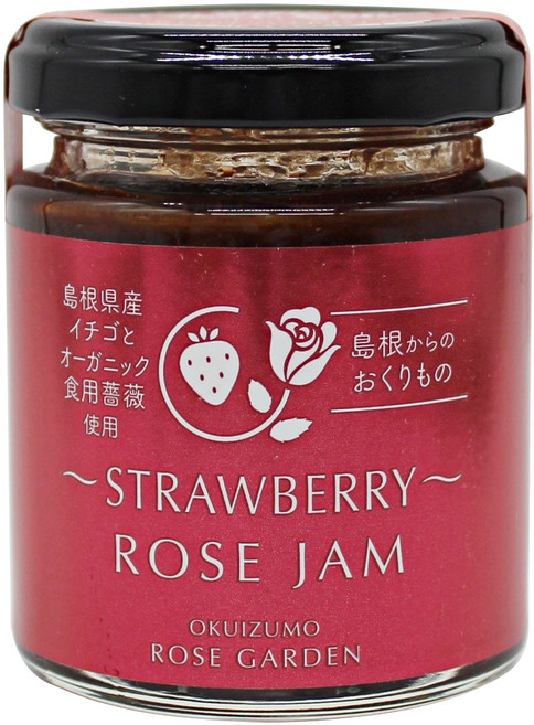 OKUIZMO ROSE GARDEN 스트로베리 로즈잼, 100g, 1개