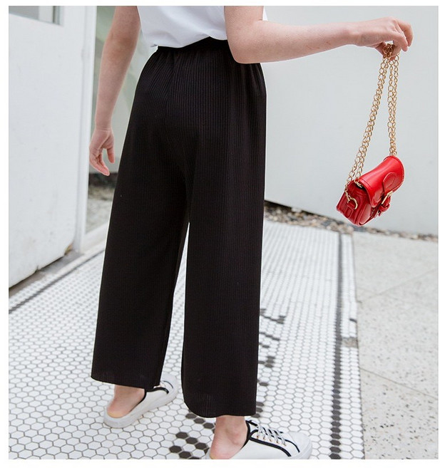 크리스탈하우스 여아 주니어 편안한 주름 바지 [P113]