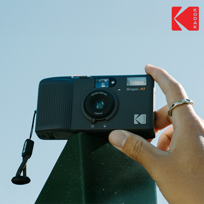 코닥 (Kodak) Snapic A1 필름 자동노출 카메라, RK0502(리노그레이)