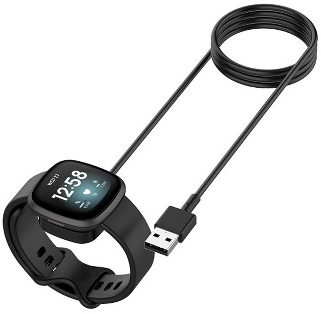 핏빗 버사3 버사4 충전기 호환 충전케이블 USB