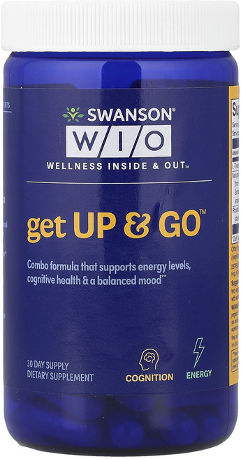 Swanson WIO Get Up Go 60 베지캡슐, 상품선택, 3개, 60정