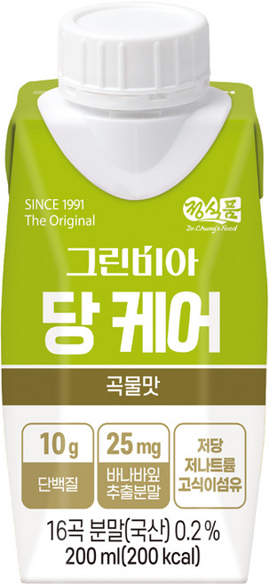 그린비아 당케어 곡물맛, 24개, 200ml