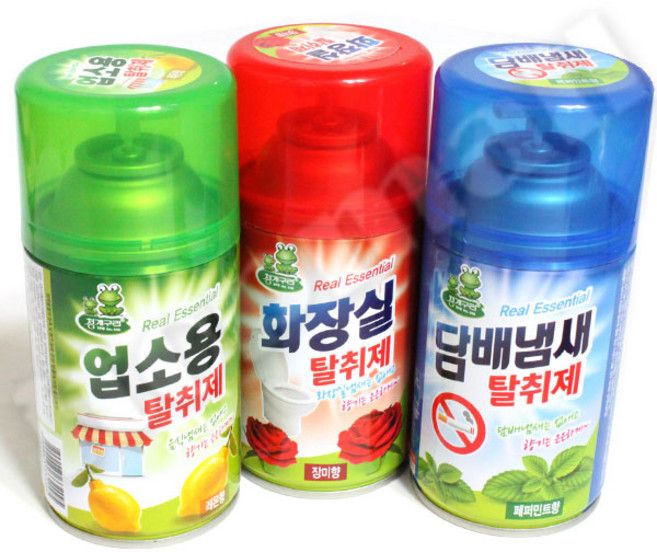 태광 청개구리 탈취제 280ml 음식 화장실 냄새 제거 향기, 1개