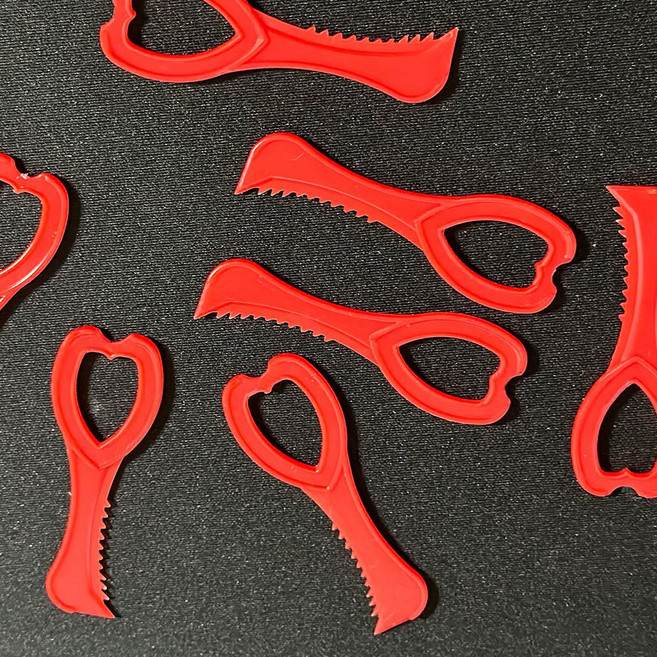 [국내생산] 오달라 고강도 랩칼 1000개, 화이트, 1개입