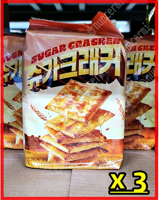 노브랜드 슈가 크래커 nobrand sugar cracker, 3개, 280mg