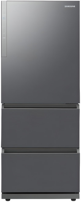 삼성전자 김치플러스 328L 스탠드형 3도어 냉장고 방문설치, 리파인드이녹스, RQ33DG71J3S9