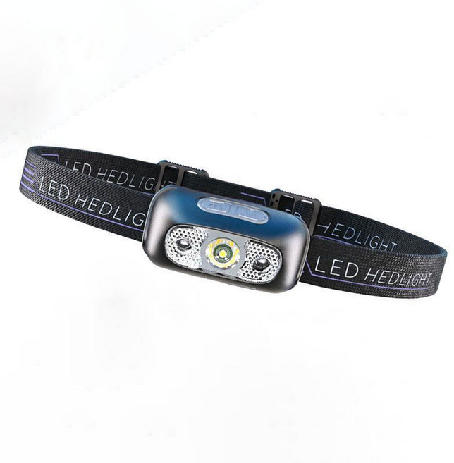 LED 頭燈 輕盈 智能感應, 1個