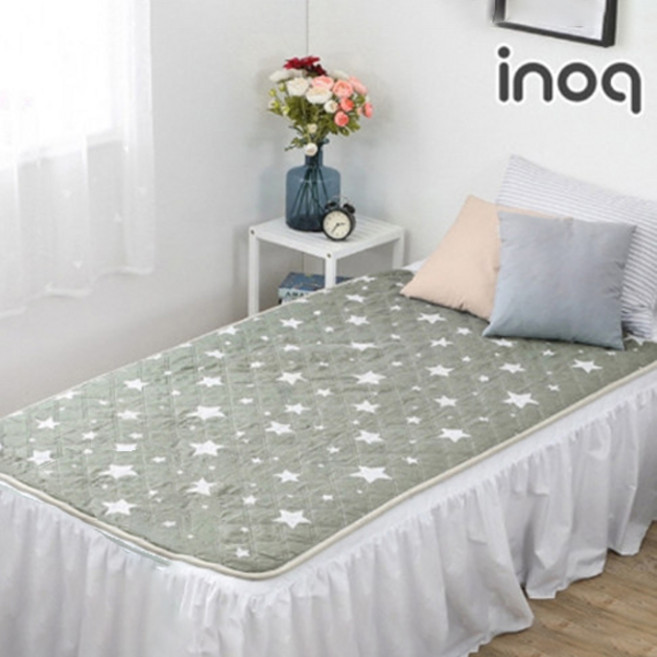 이노크 전기매트 EMF 전기요 1인용 침대 방수 매트 스타팅 그레이 싱글