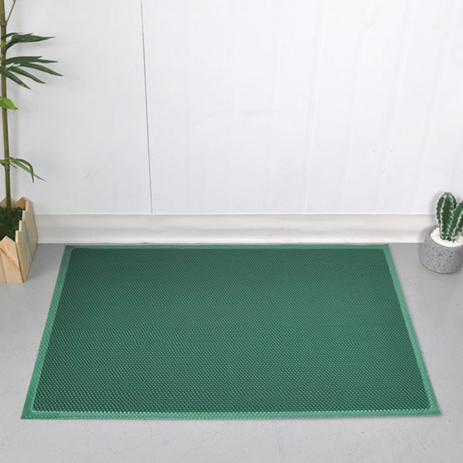 출입구 미끄럼방지 맘보현관매트 구멍매트, 그린, 1개