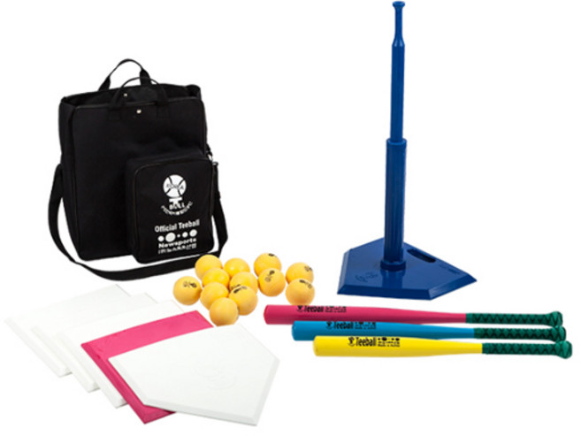 뉴스포츠 티볼세트+베이스세트 (티볼협회공인), 1개