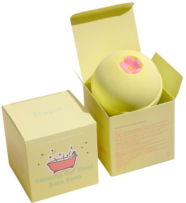 프레즈 배쓰밤 천연 입욕제 대용량, 체리블로썸, 200g, 1개