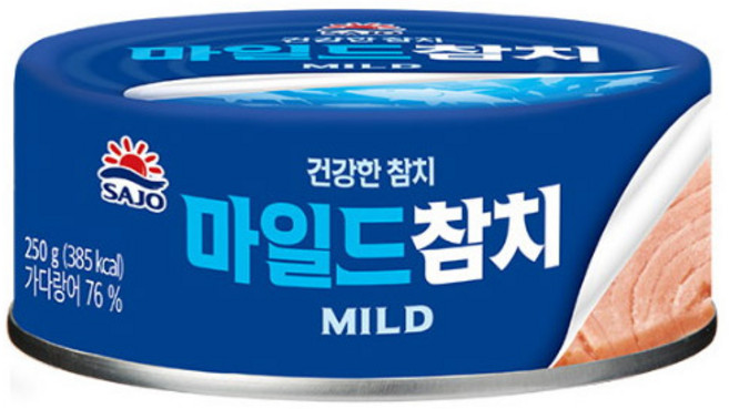사조참치 마일드, 250g, 6개