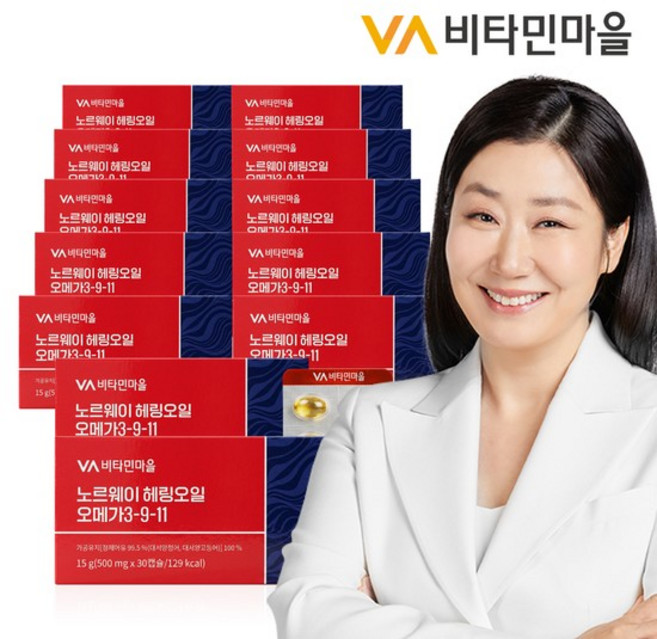 노르웨이 Epax원료 rTG 알티지 헤링오일 오메가3-9-11 30캡슐 x 12박스 (총12개월분), 상세설명 참조, 없음