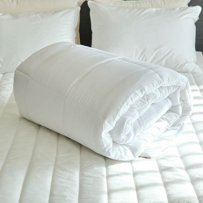 사계절 실속형 이불솜 SS/Q/K, 화이트