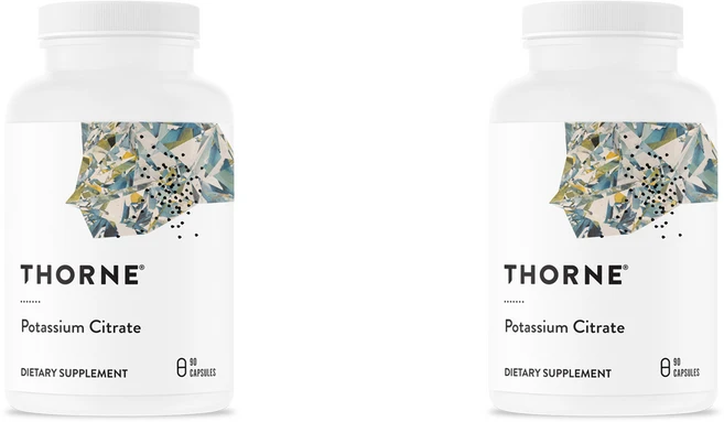 쏜리서치 칼륨 구연산 캡슐, 90정, 2개 - 쿠팡