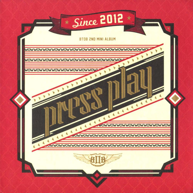 비투비(BTOB) - Press Play(2nd Mini Album 초판 포토카드 포함)