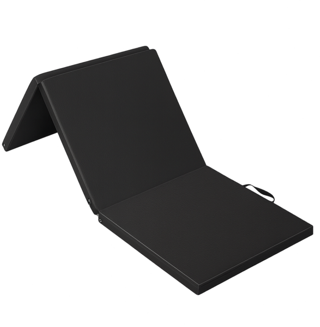 핫버튼 두꺼운 요가매트 운동매트 50mm 특대형, 1개, 블랙