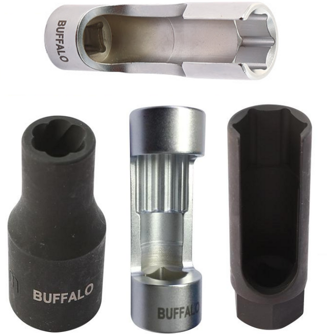 쇼바볼트소켓 너트트위스트소켓 산소센서소켓 람다 플레어너트소켓 뭉개진볼트너트제거 고압파이프탈거, 3.산소센서소켓, TVS-1222, 1개