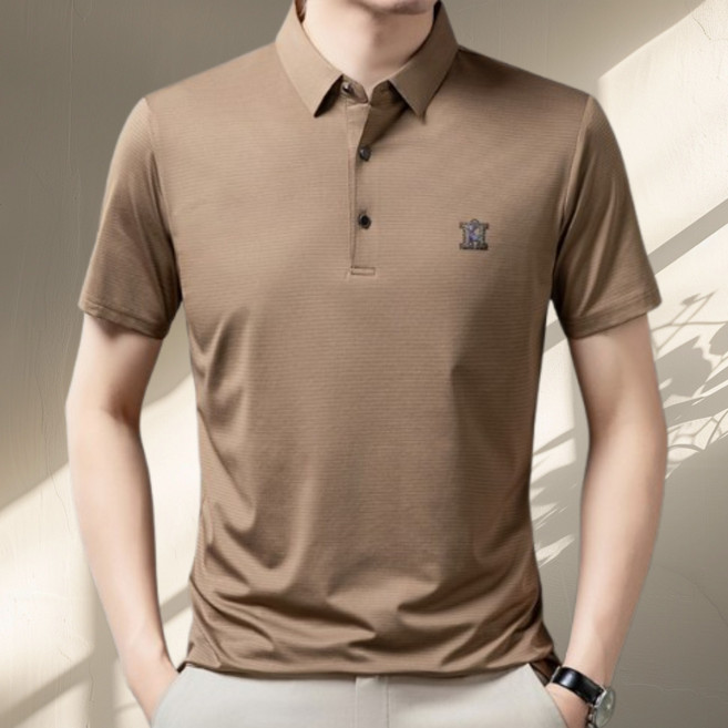 코엑티 남성 여름 냉감 단색 카라 반팔티