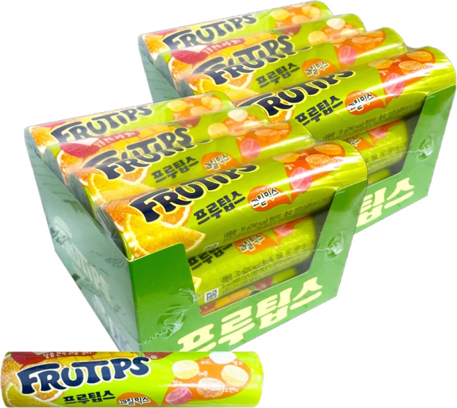 프루팁스 오리지널 츄잉젤리, 70g, 24개 - 쿠팡
