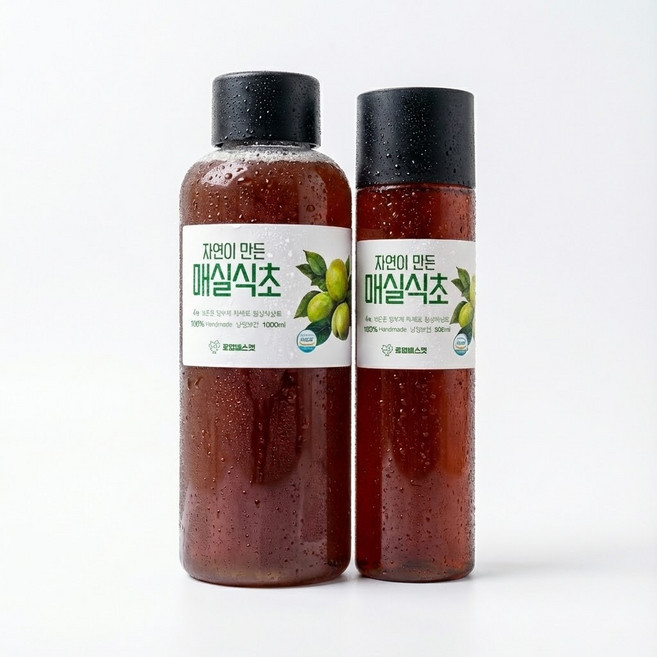 로컬바스켓 자연이 만든 수제 저온숙성 매실식초, 1개, 500ml