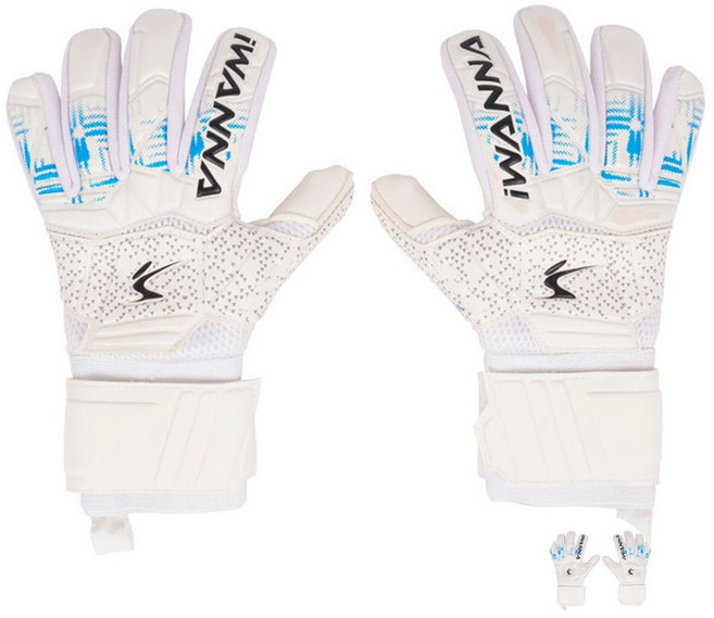 선수축구장갑 GK 키퍼 풋살 손가락 꺾임 방지 골키퍼 장갑 화이트 S 7호 축구 스포츠