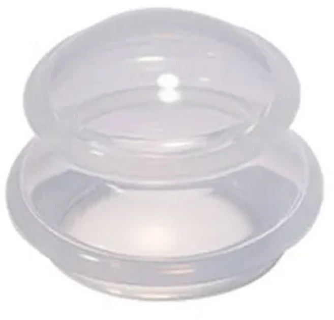 셀룰 라이트 실리콘 빨판 페이스 마사지 항아리 진공 흡입 부항 바디 슬리밍 액세서리, [06] White-M, 1개, 화이트 - 쿠팡