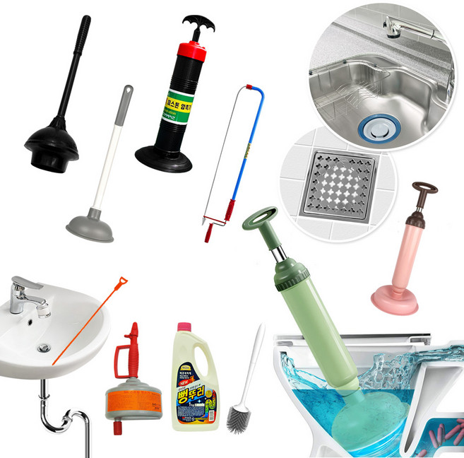 JSS&D 뚫어뻥 피스톤압축기 관통기, 02_신형고무압축기(CP14), 1개