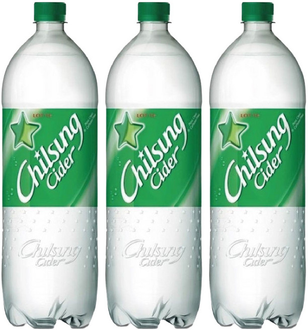 칠성사이다 PET, 1.8L, 3개