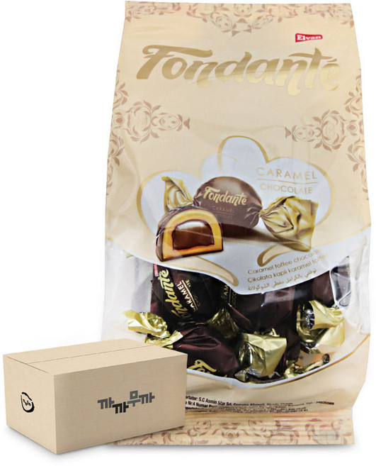 엘반 폰단테 카라멜향 토피, 150g, 12개