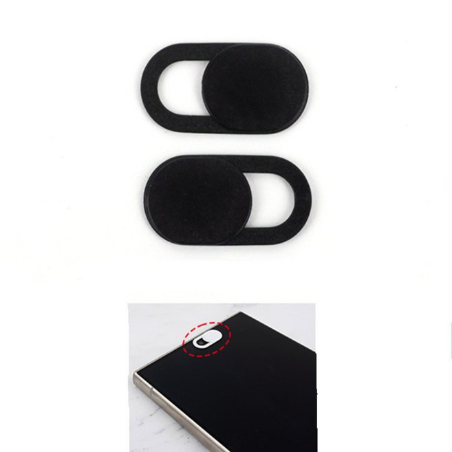 JD 웹캠가리개 태블릿카메라가리개, 블랙