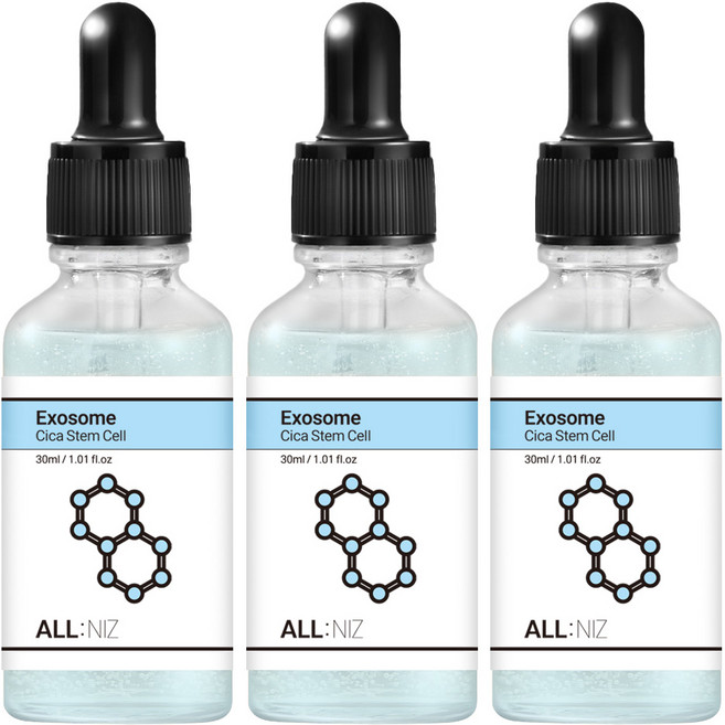 올니즈 시카 줄기세포 엑소좀 피부재생 탄력 앰플, 3개, 30ml