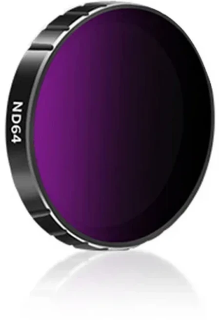 DJI 오즈모 액션 5 프로/4/3 전문 필터 CPL ND UV 블랙 소프트 다양한 사진 및 비디오 촬영 요구에 적합, 10 ND64