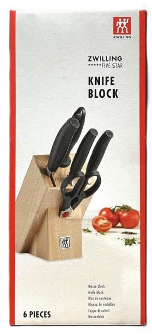 [즈윌링] 헹켈 5스타 6종 블럭세트(HK30125-000), 단품, 1개