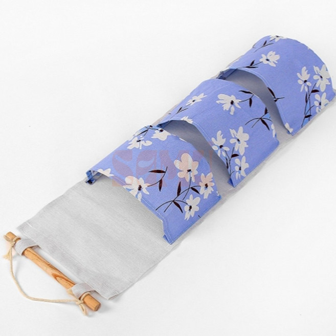 벽걸이 포켓 수납함 블루 영수증보관