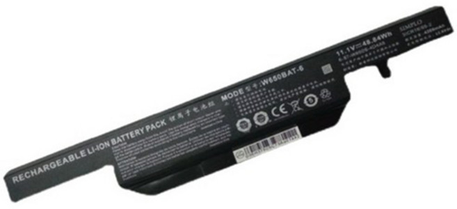 한성 노트북배터리 W650BAT-6 호환용 배터리 XH57 H56, 1개