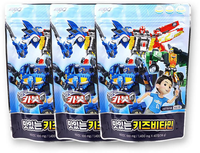 키즈비타민 40정 비타민, 3개