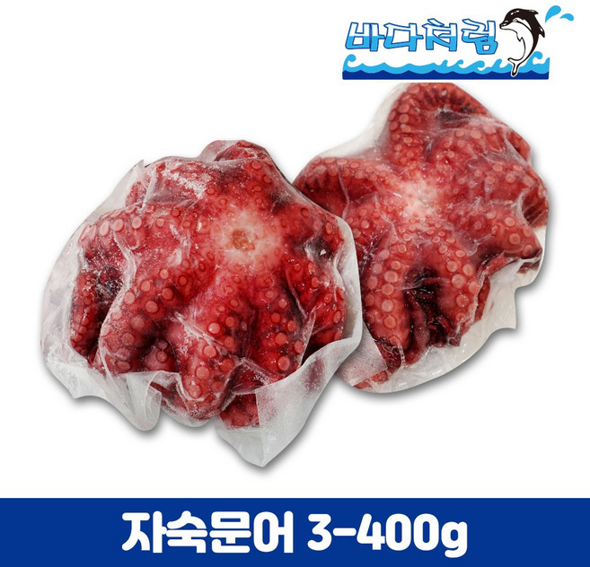 자숙문어 300/400g 필리핀 문어숙회 문어튀김 삶은문어, 1개