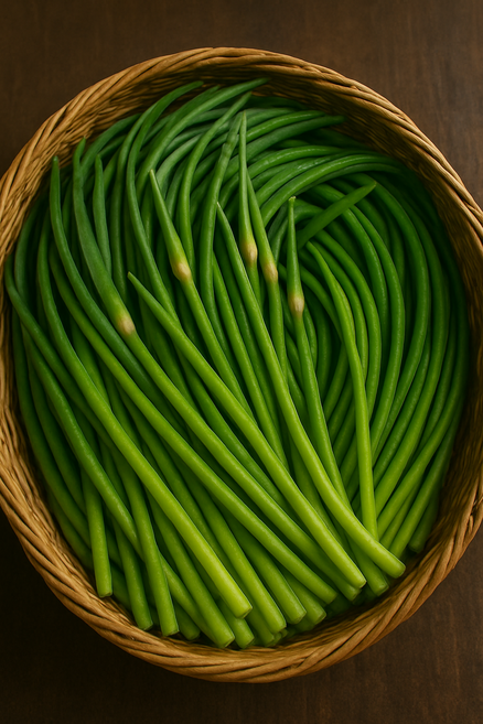수입산 중국 알싸한 마늘쫑 1단, 1세트, 650g