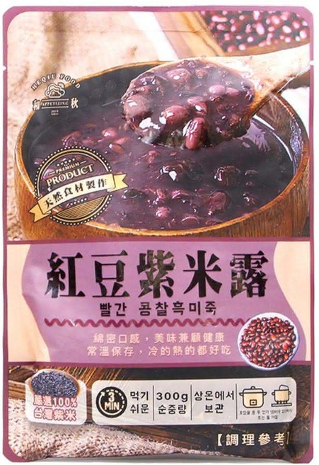 和秋 紅豆紫米露, 1個, 和秋 紅豆紫米露300g, 300g