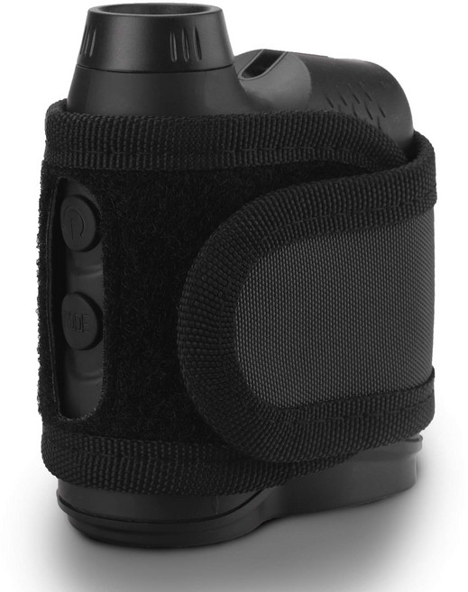 골프 레이저 거리계 스트랩 레인지 파인더 수납 거리 계측기 홀더 계측기 수납 매직 테이프 개폐 강력한 마그넷 부착 휴대에 편리 경량 블랙