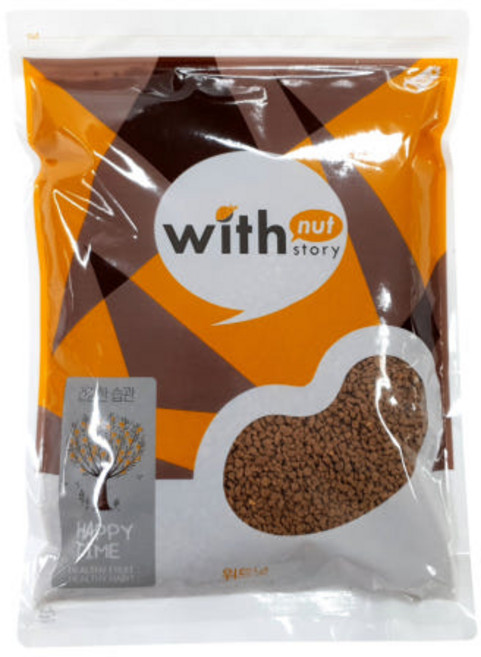 위드넛 갈색 크런키쿠키 1kg 돼지바 쿠키 크런치 분태, 2개