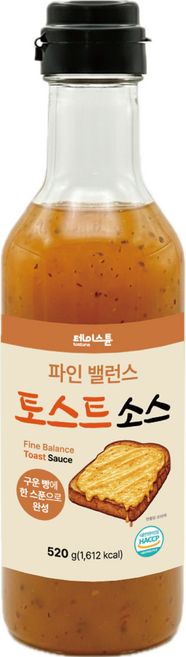 테이스튠 파인밸런스 토스트소스, 1개, 520g