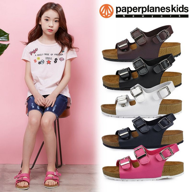 페이퍼플레인키즈 유아동용 샌들 PK7756