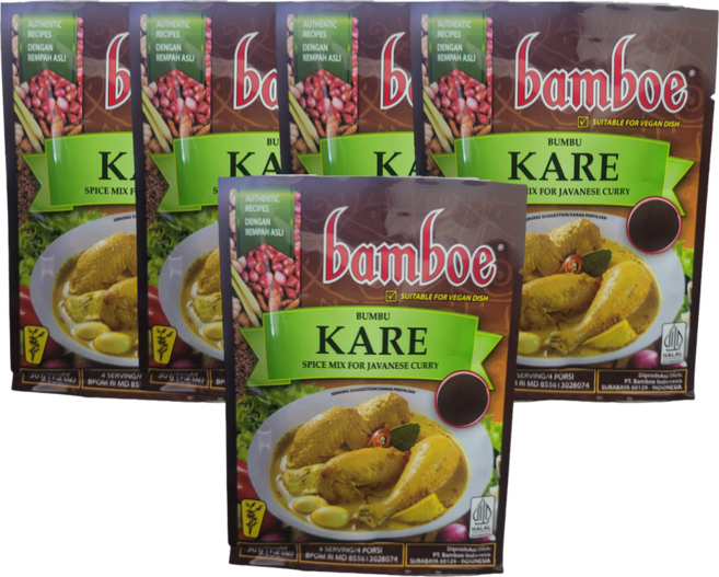 밤보에 카레 (Bambooe Kare) 36g, 5개