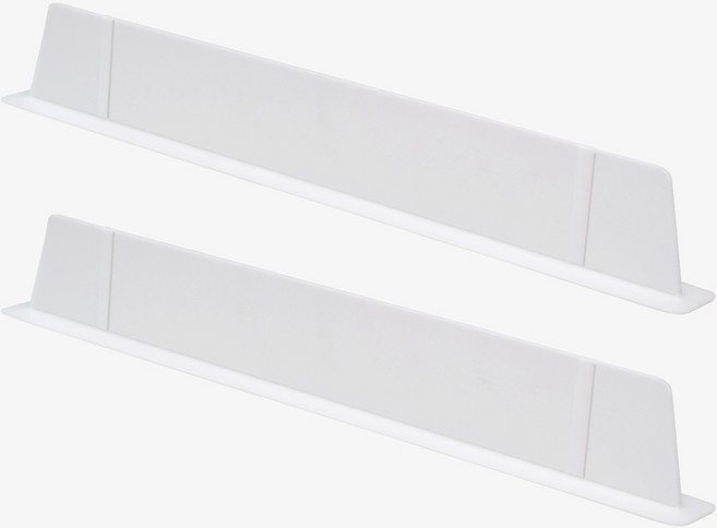 1+1 국산 흡착식 실리콘 싱크대물막이 52CM, 화이트, 1세트