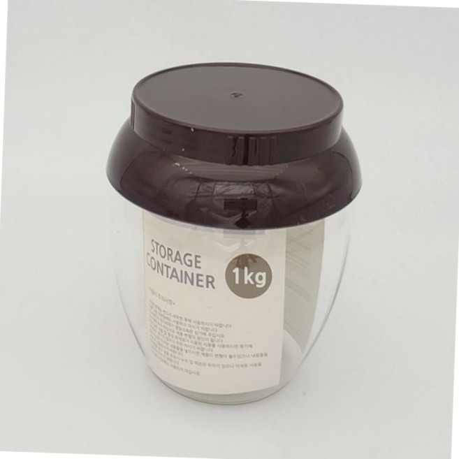 투명 항아리 장독대 모양 식품 보관 용기 1kg 양념 반찬통 10개입 된장통 장독대용기 젓갈통