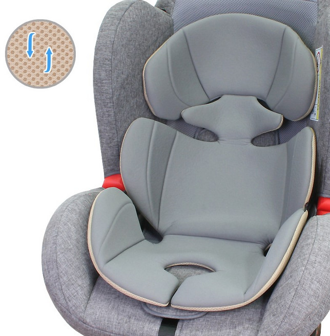 오토팬시 유모차 카시트 바운서 라이너 듀얼 이너시트 유아승용물 쿠션세트 신생아패드, 1.기본형 이너시트 애쉬그레이, 1개